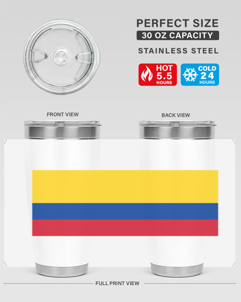 Colombia 161#- world flags- Tumbler