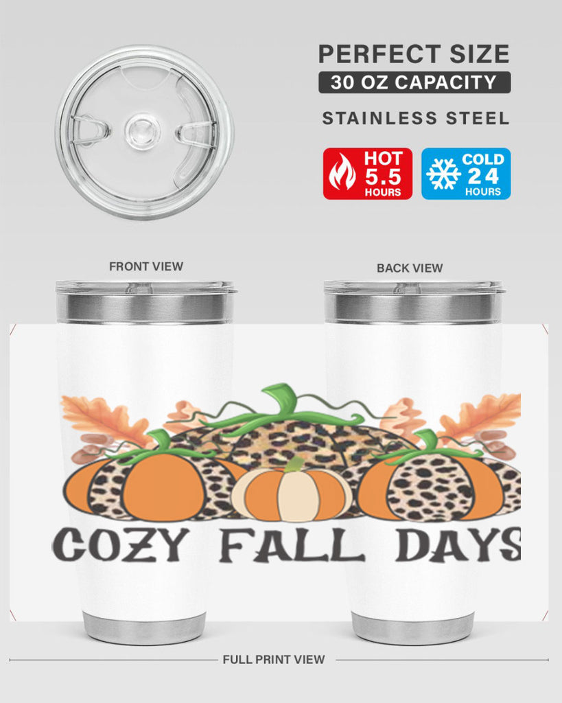 Cozy fall days 61#- fall- Tumbler