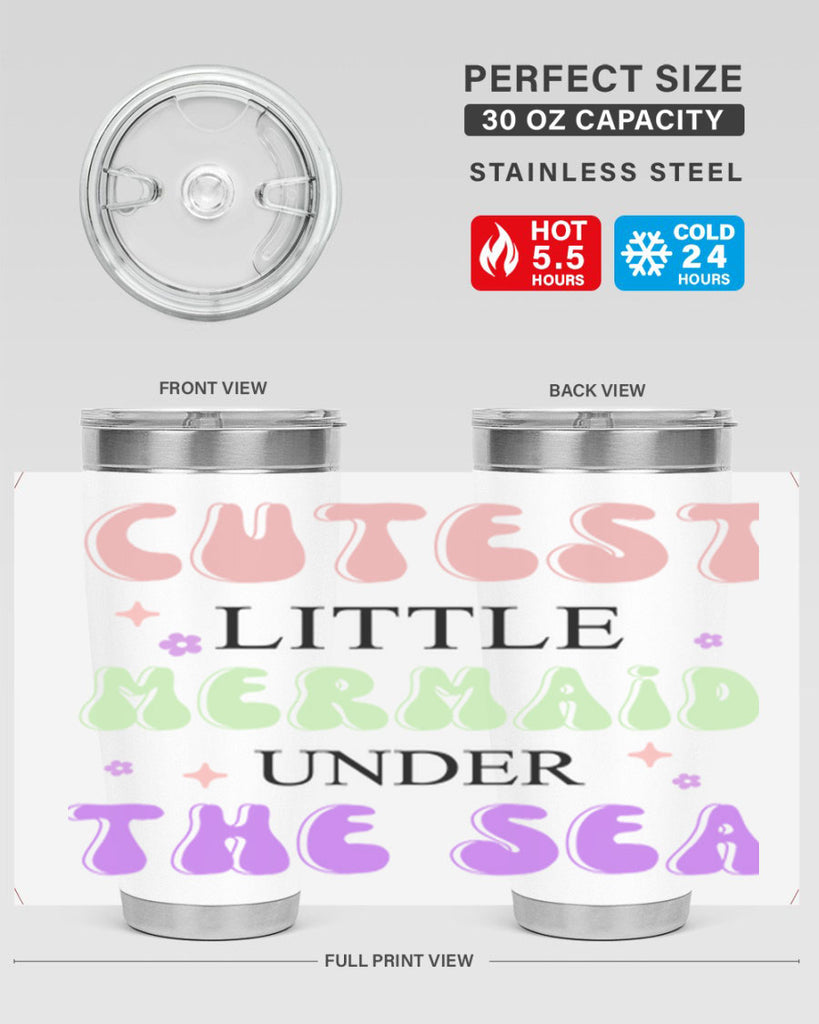 Cutest Little Mermaid Under The 99#- mermaid- Tumbler