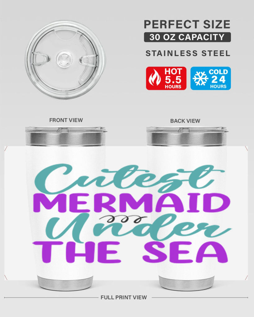 Cutest Mermaid Under The Sea 89#- mermaid- Tumbler