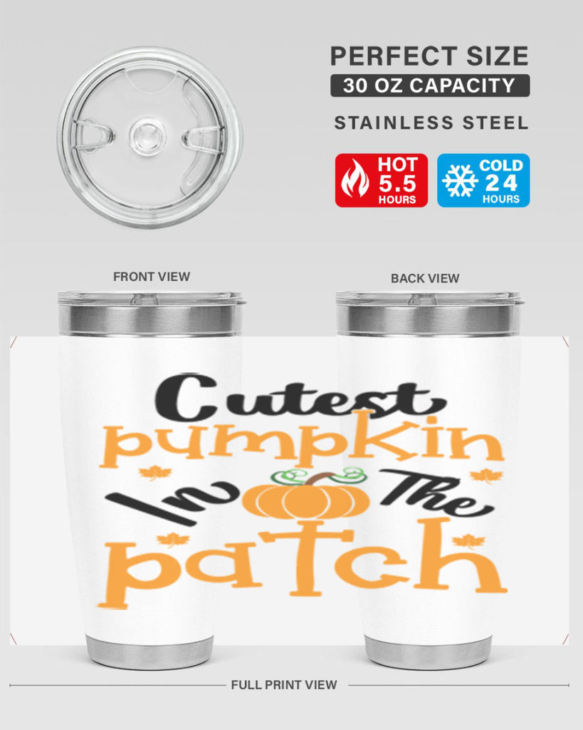 Cutestpumpkininthepatch 66#- fall- Tumbler