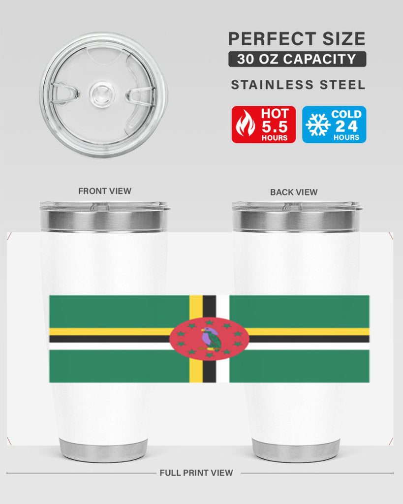 Dominica 149#- world flags- Tumbler