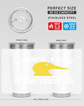 Ducks love Style 49#- duck- Tumbler