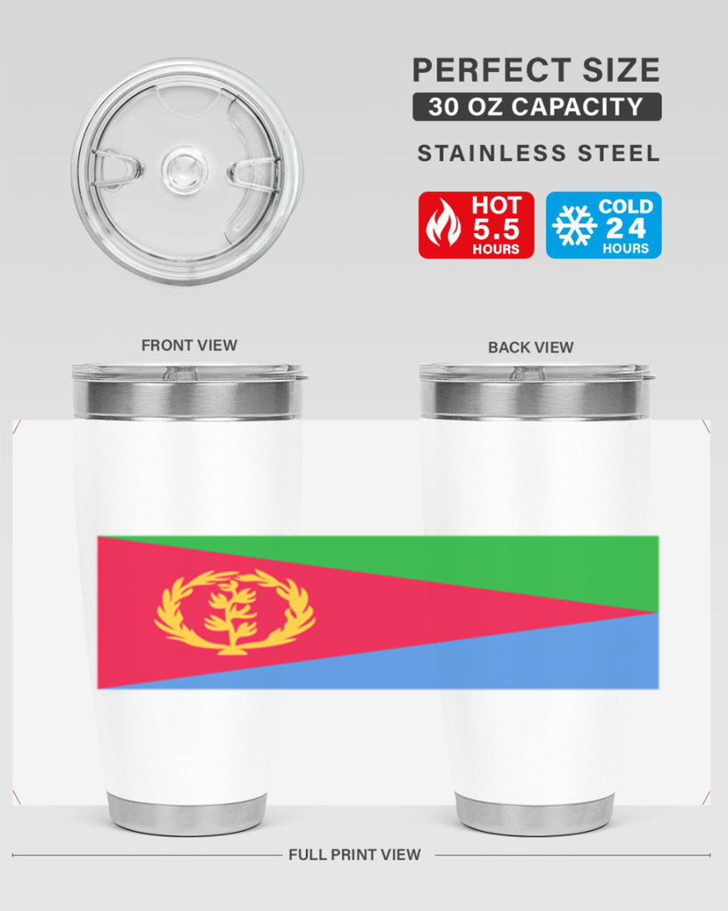 Eritrea 143#- world flags- Tumbler