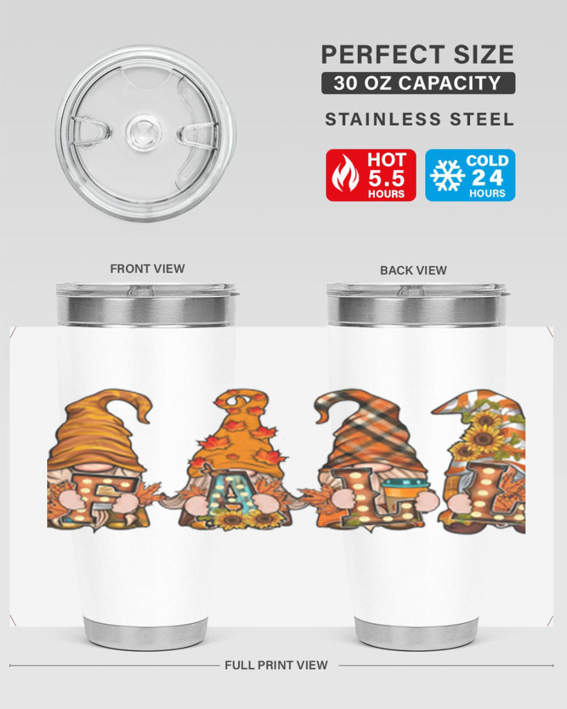 FALLGnomeAutumn 149#- fall- Tumbler