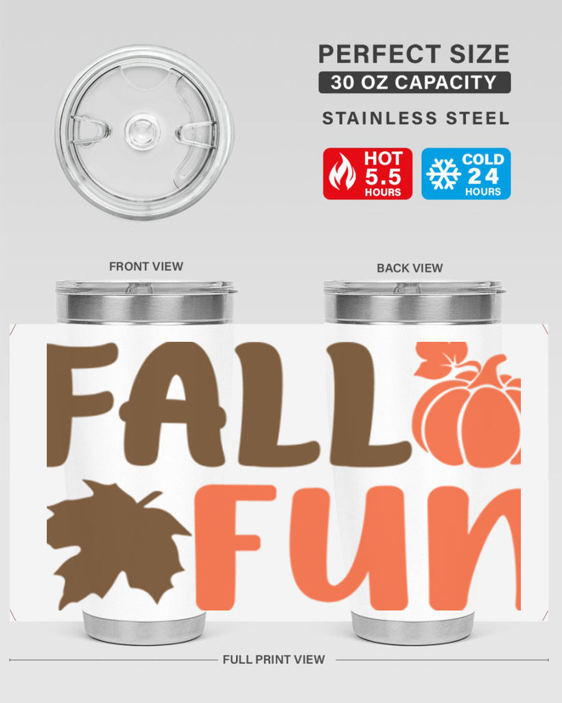 Fall Fun 102#- fall- Tumbler
