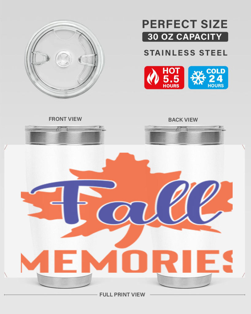 Fall Memories 124#- fall- Tumbler