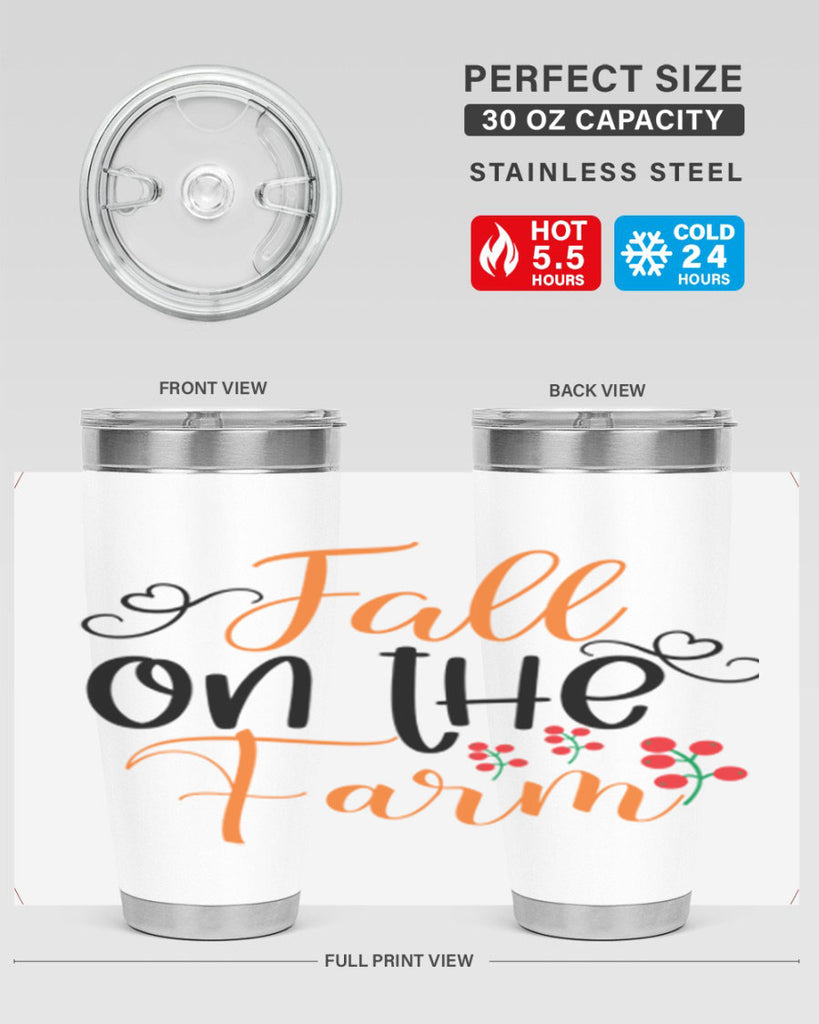 Fall On The Farm 125#- fall- Tumbler