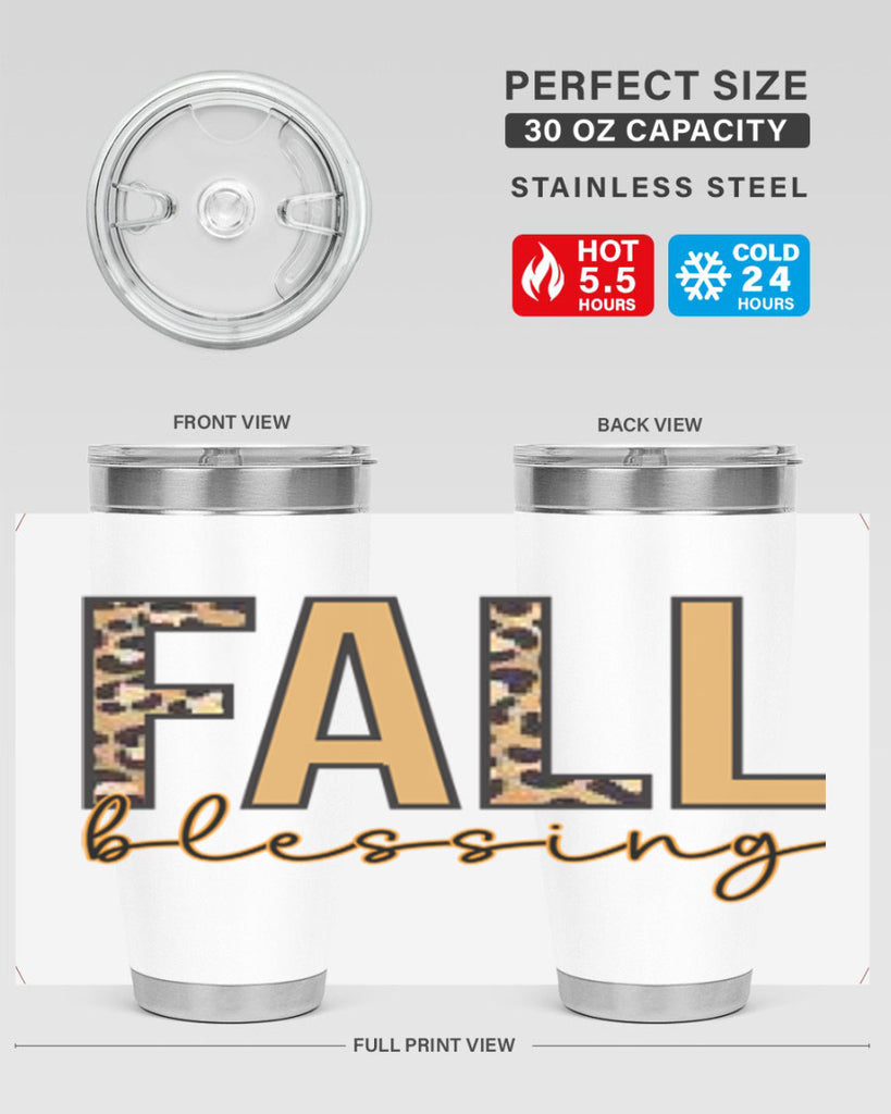 Fall blessing 90#- fall- Tumbler