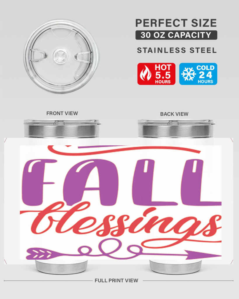 FallBlessingsdesign 146#- fall- Tumbler