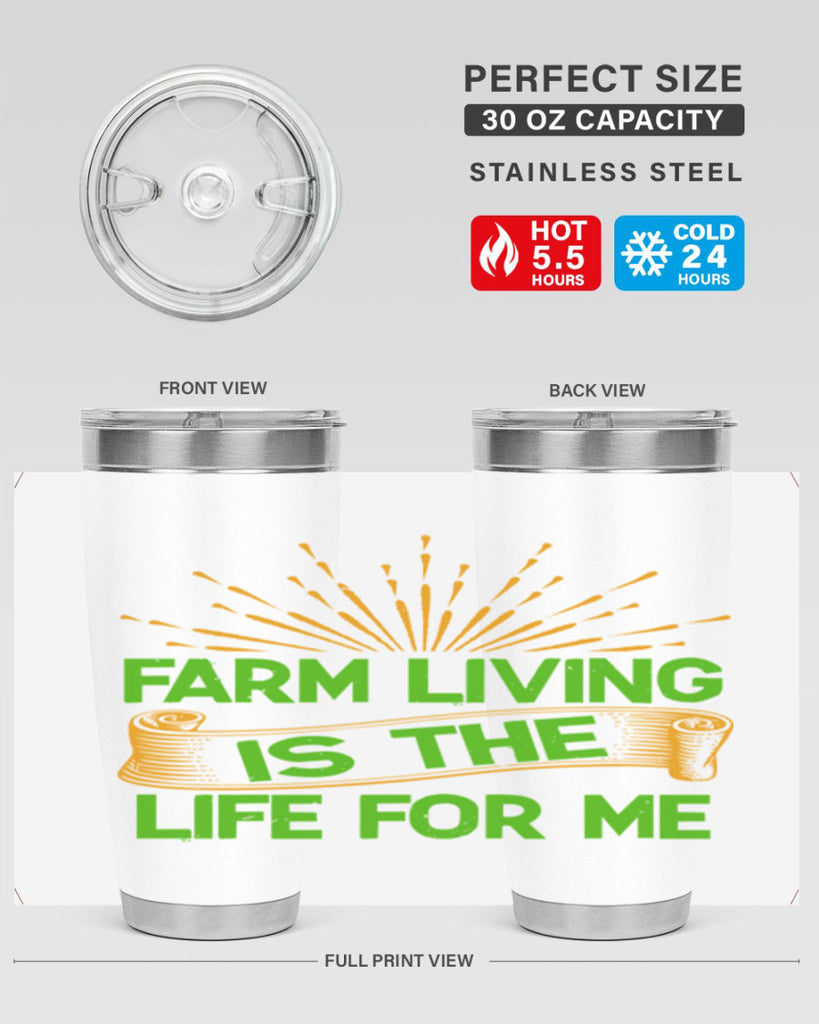 Farm living is the life for me 1#- farming and gardening- Tumbler