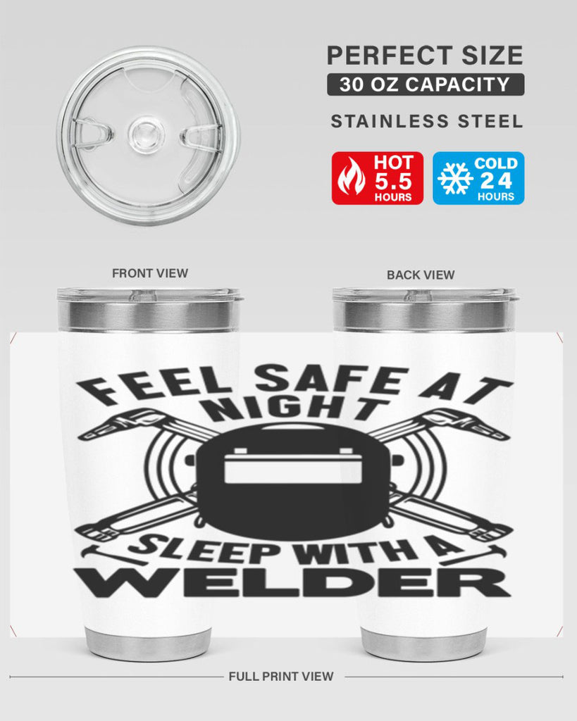 Feel safe at night Style 9#- welder- tumbler