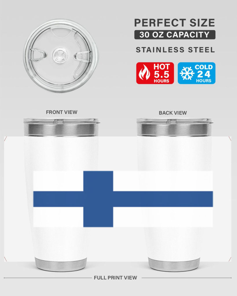 Finland 138#- world flags- Tumbler