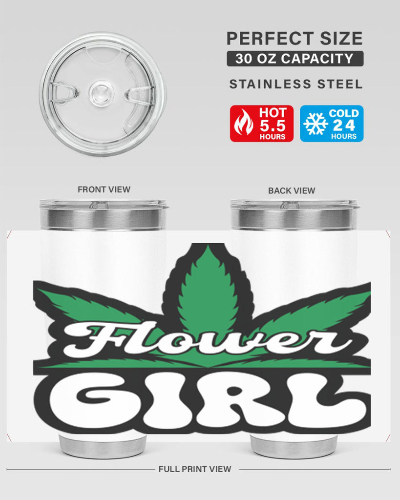 Flower girl 85#- marijuana- Tumbler