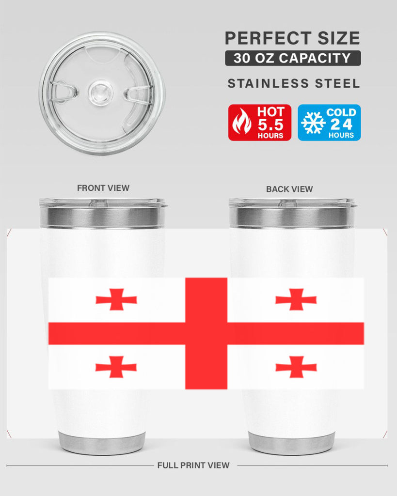 Georgia 134#- world flags- Tumbler