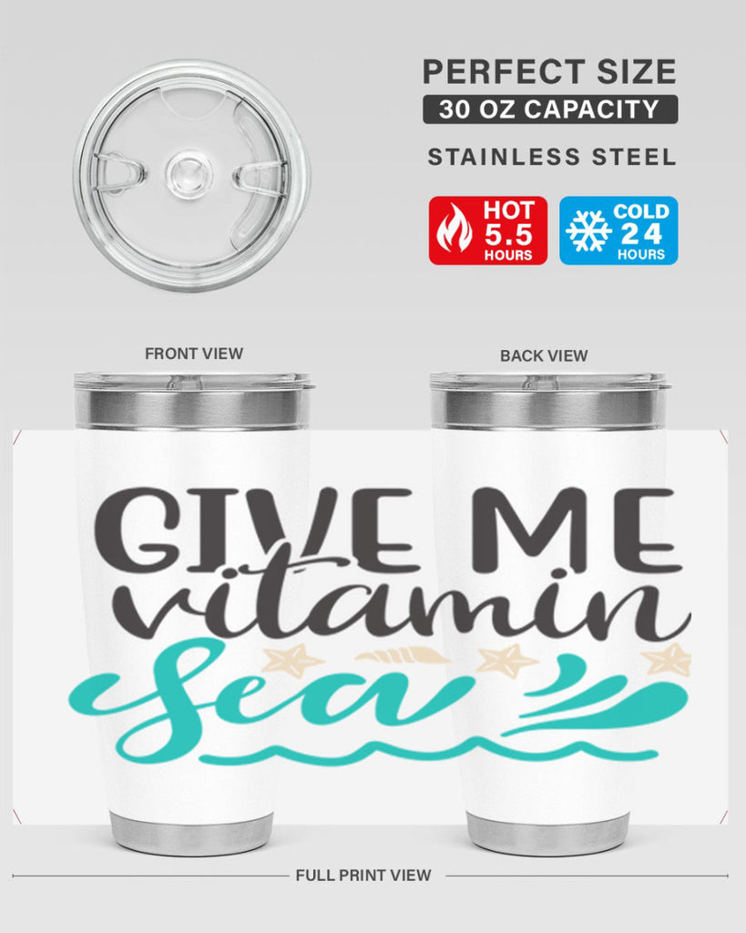 Give me vitamin sea 190#- mermaid- Tumbler