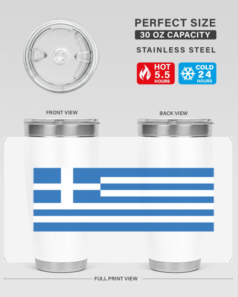 Greece 131#- world flags- Tumbler