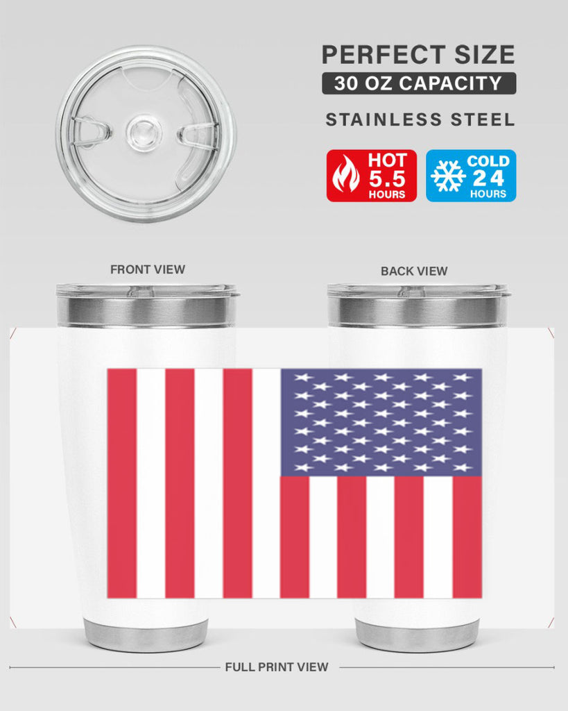 Grunge Flag 53#- Us Flags- Tumbler