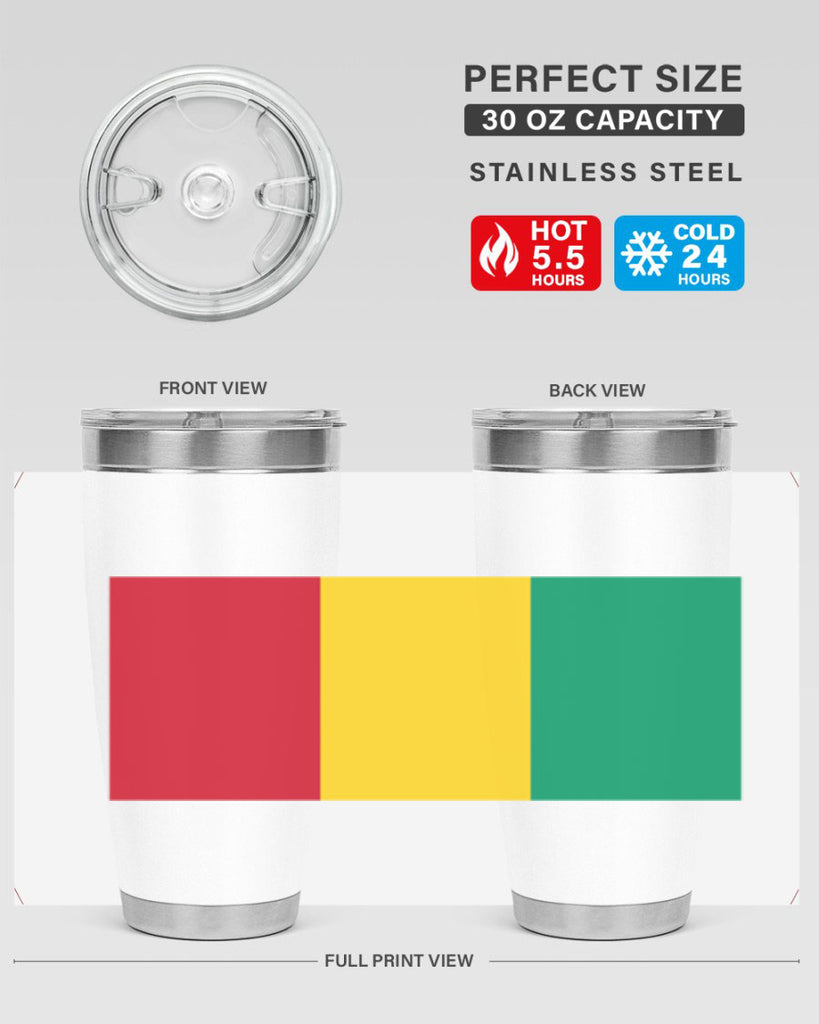 Guinea 127#- world flags- Tumbler