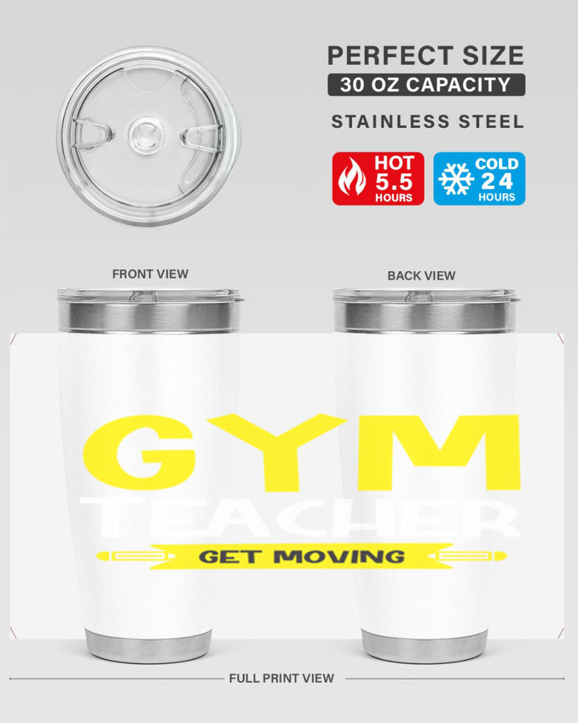 Gym Teacher get Moving Style 116#- teacher- tumbler