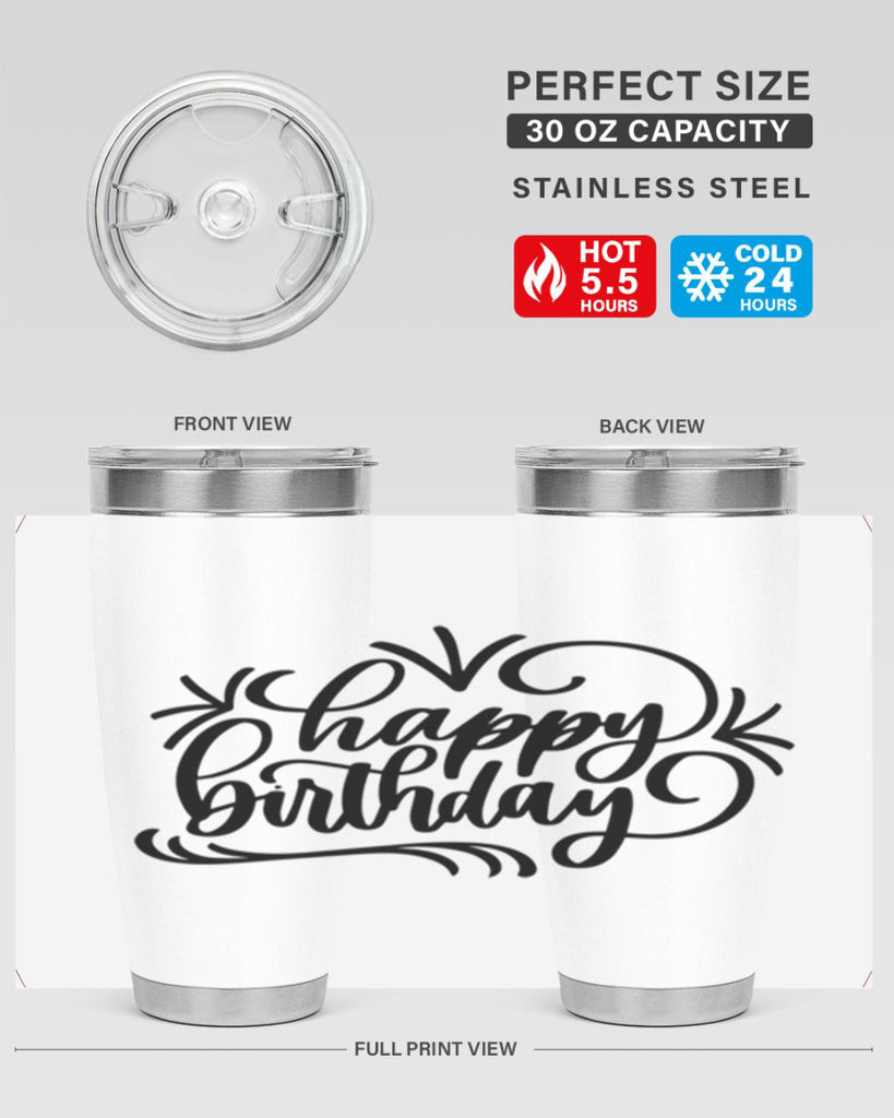 Happy Birthday Style 5#- birthday- tumbler