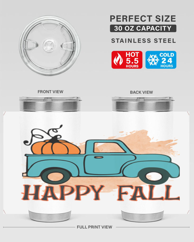 Happy Fall 220#- fall- Tumbler