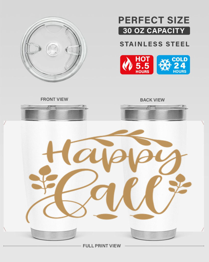 Happy Fall 236#- fall- Tumbler