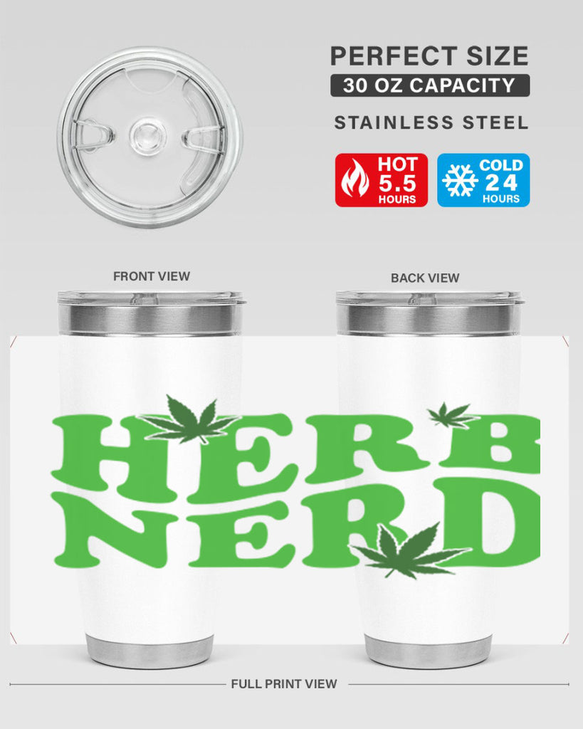 Herd Nerd 110#- marijuana- Tumbler