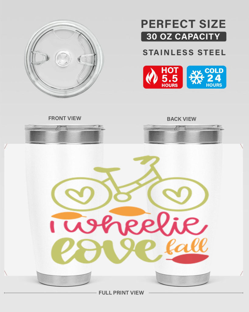 I Wheelie Love Fall 342#- fall- Tumbler