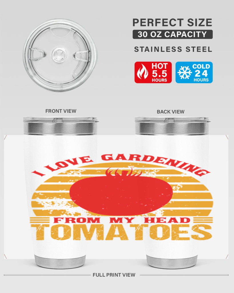 I love gardening From my head Tomatoes 53#- farming and gardening- Tumbler