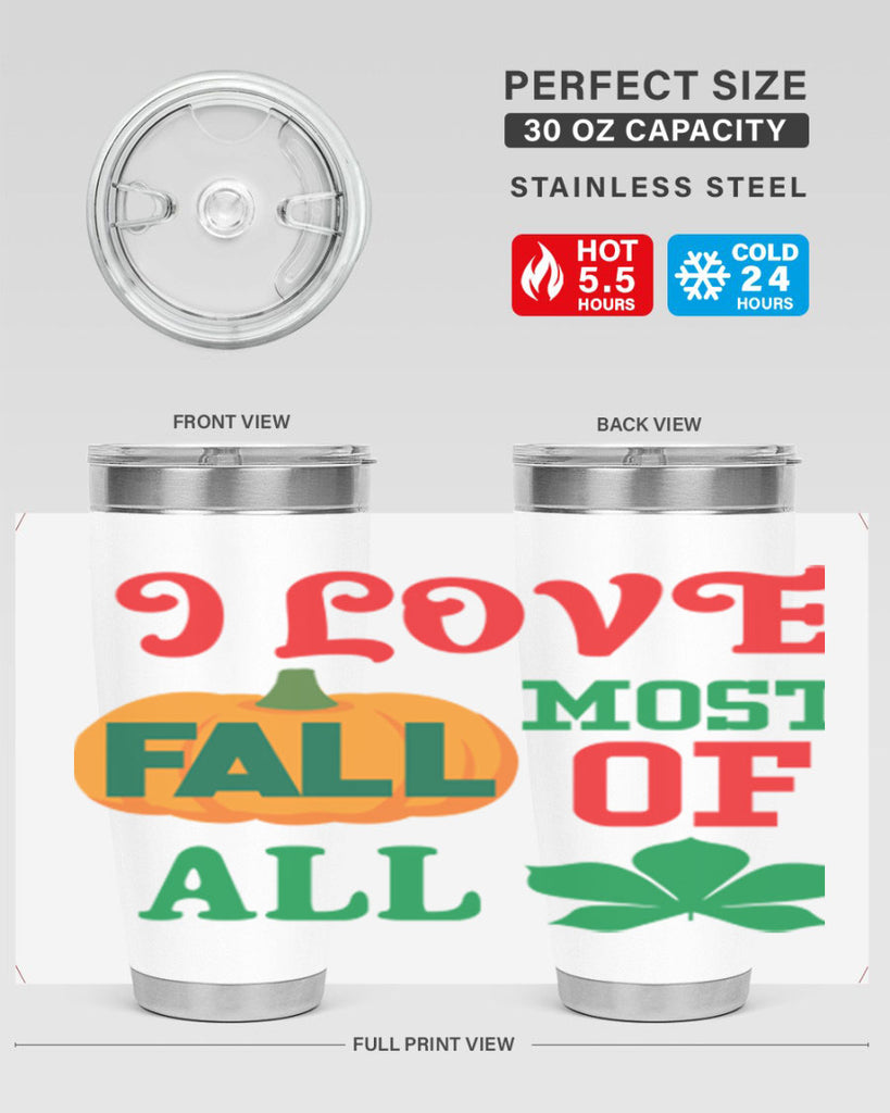 ILOVEFALLMOSTof 346#- fall- Tumbler