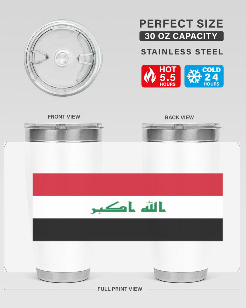 Iraq 118#- world flags- Tumbler