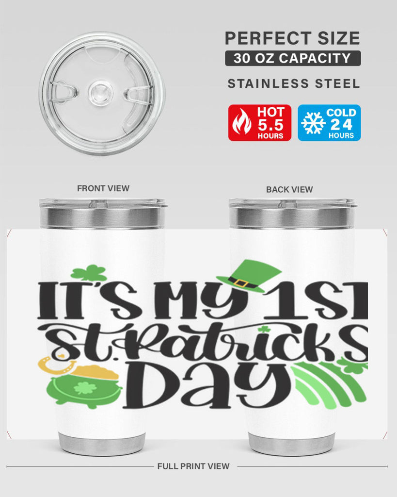 Its My st St Patricks Day Style 76#- St Patricks Day- Tumbler