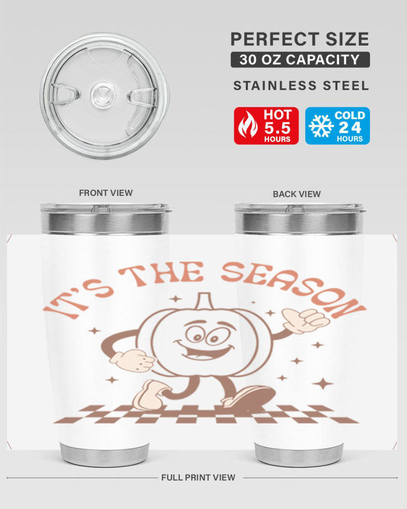 Its The Season 378#- fall- Tumbler