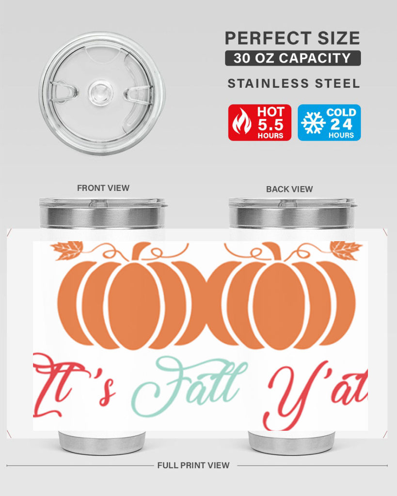 ItsFallYalldesign 379#- fall- Tumbler