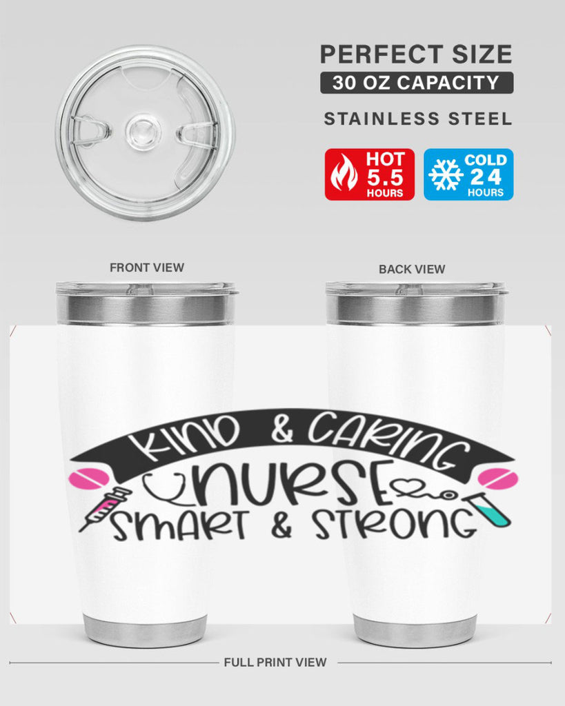 Kind Caring Nurse Smart Strong Style Style 143#- nurse- tumbler