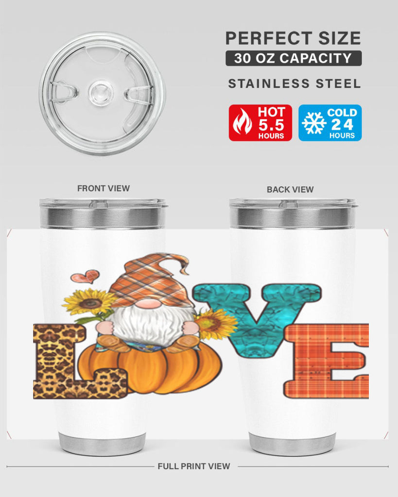 LOVEFallGnome 417#- fall- Tumbler