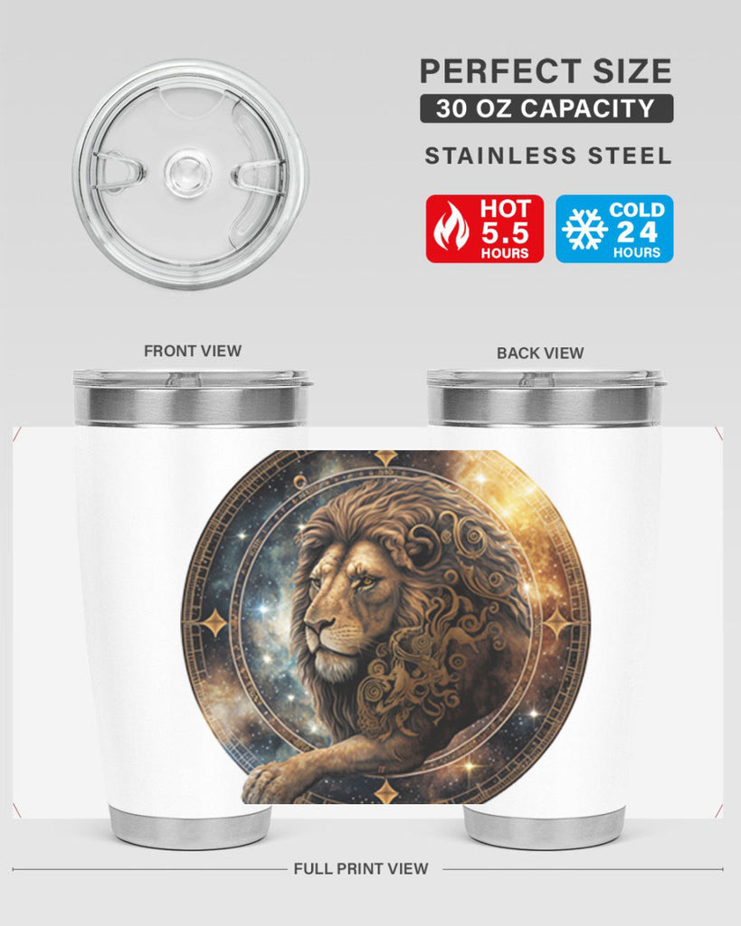 Leo 277#- zodiac- Tumbler