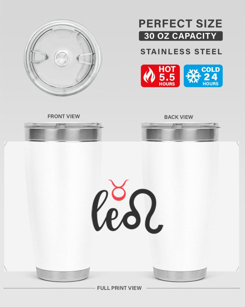 Leo 284#- zodiac- Tumbler