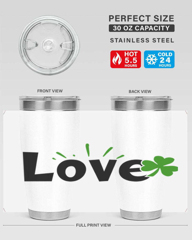 Love Style 152#- St Patricks Day- Tumbler