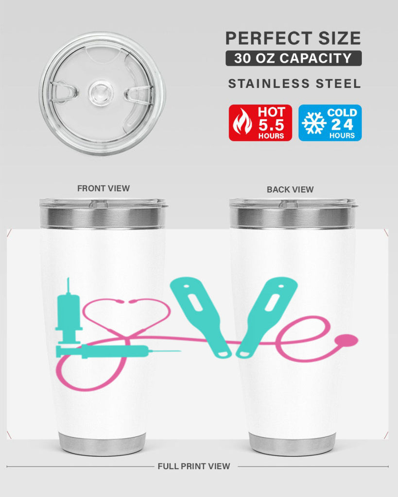 Love Style Style 135#- nurse- tumbler