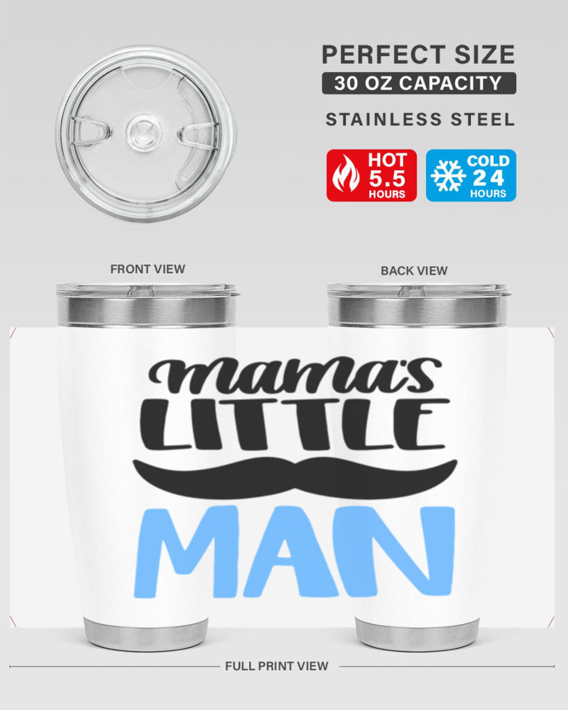 Mamas Little Man Style 49#- baby- tumbler