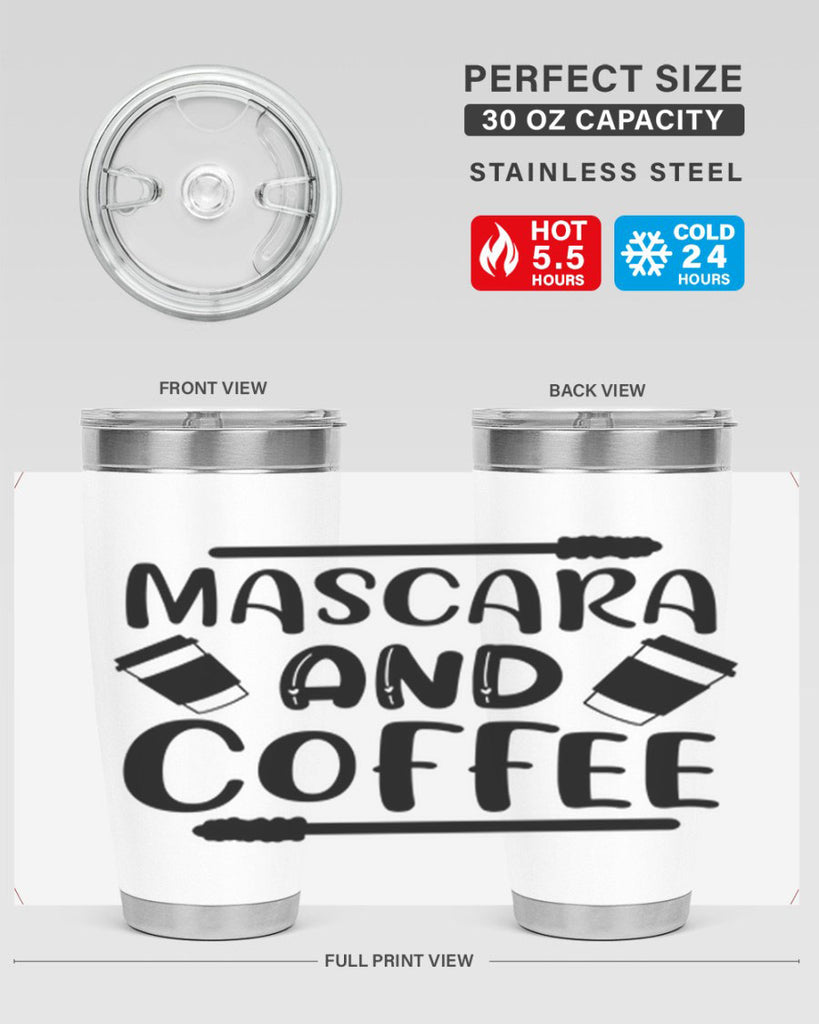 Mascara and Coffee 117#- fashion- Cotton Tank