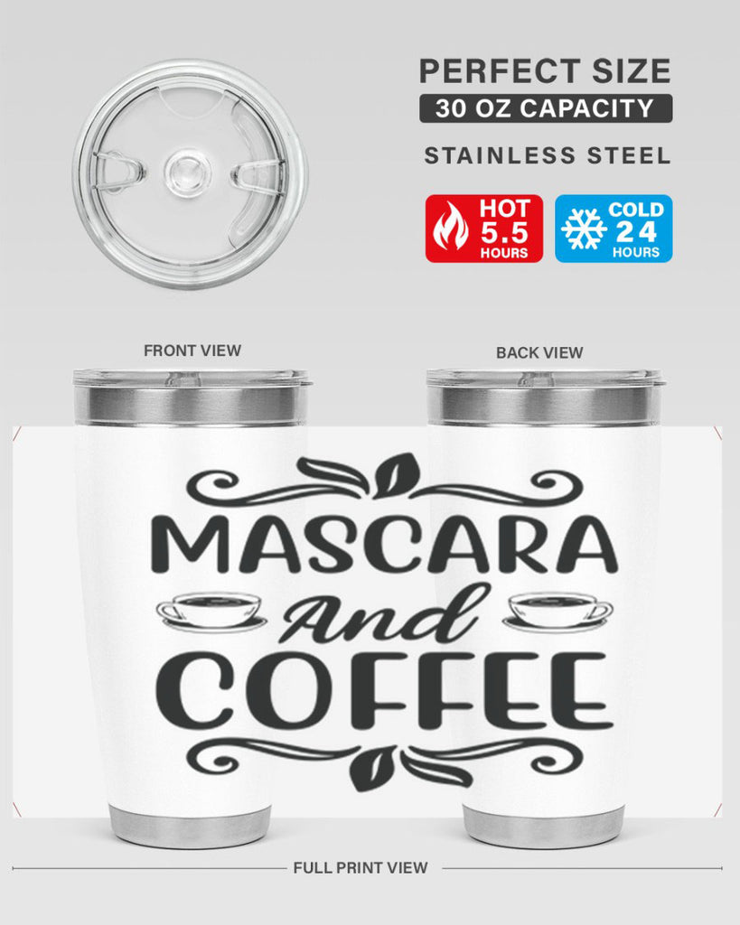 Mascara and Coffee 119#- fashion- Cotton Tank