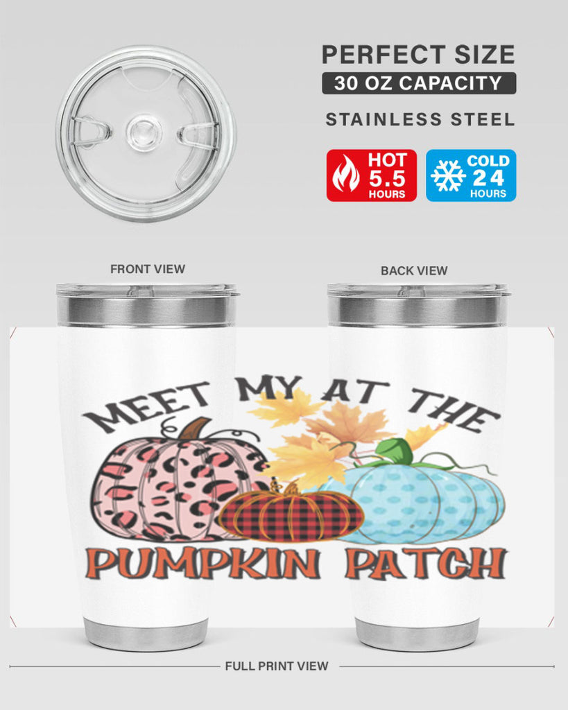 Meet My at the Pumpkin Patch 425#- fall- Tumbler