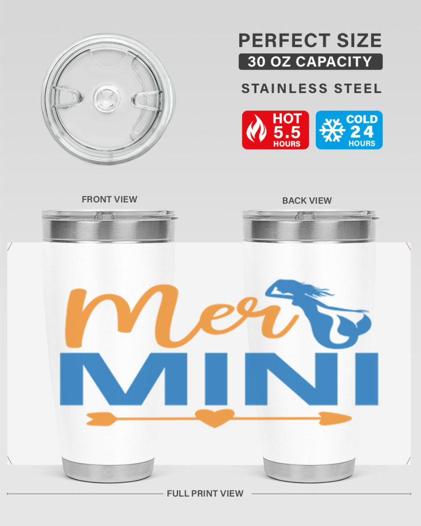 Mer Mini 336#- mermaid- Tumbler