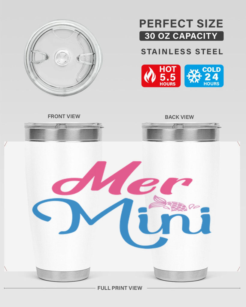 Mer Mini 340#- mermaid- Tumbler