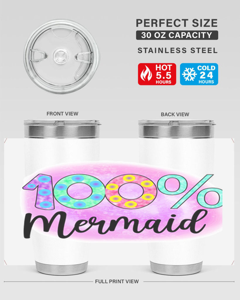 Mermaid 1#- mermaid- Tumbler