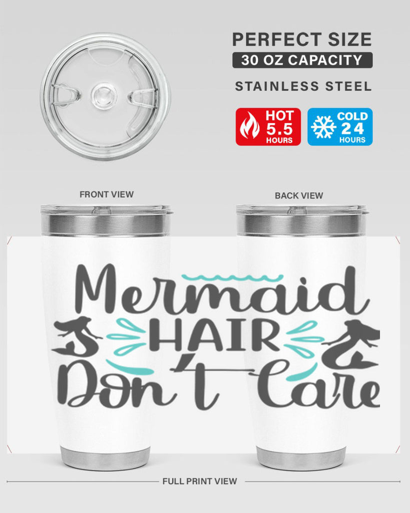 Mermaid Hair Don’t Care 359#- mermaid- Tumbler