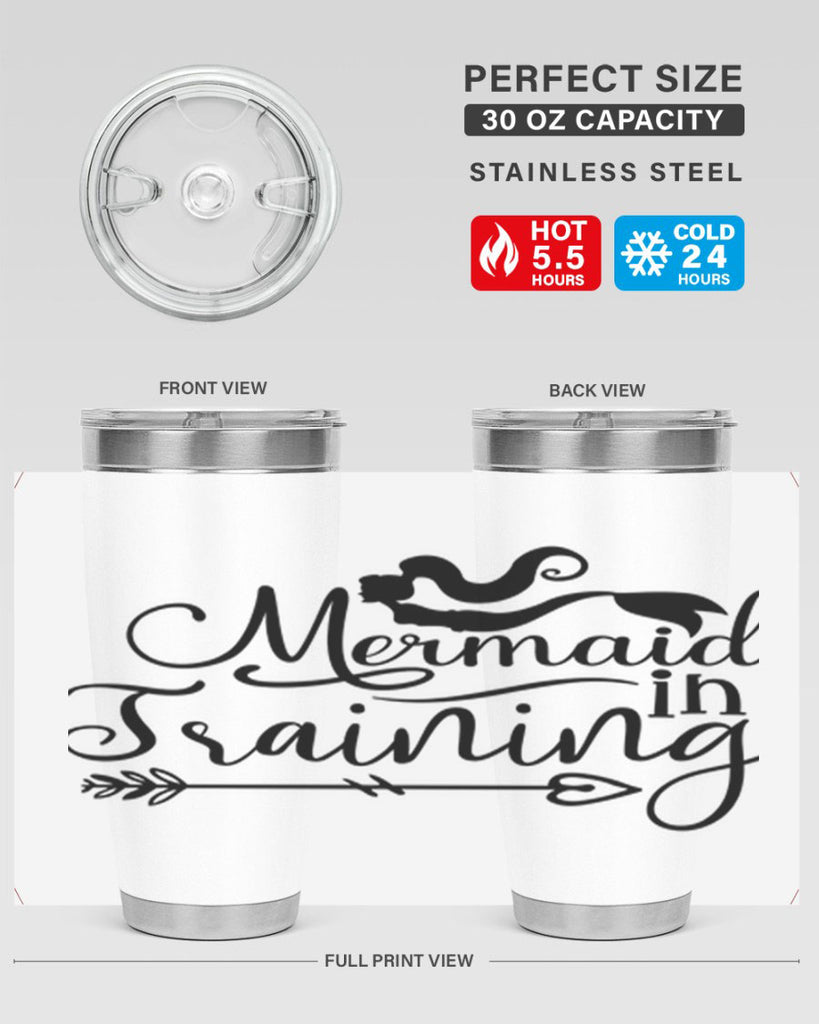 Mermaid In Training 365#- mermaid- Tumbler